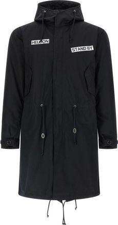 Undercover Black Graphic Hood Jacket