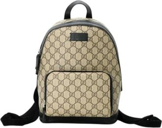 Gucci Pre-owned Backpacks, female, Beige, Size: ONE SIZE Pre-owned Vintage Backpack