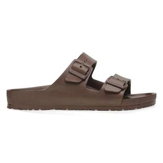 Birkenstock Sliders, male, Brown, Size: 7 US Arizona