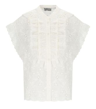 Essentiel CAMICIA JELLABA BIANCA ESSENTIEL ANTWERP