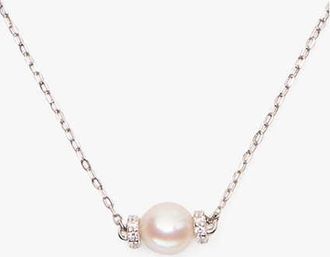 Kate Spade New York Kate Spade Fine Meant To Be Pearl & Diamond Pendant