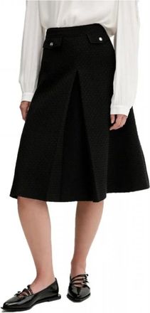 HUGO BOSS Dames, Rokken, Zwart, Maat: 2XL Katoen