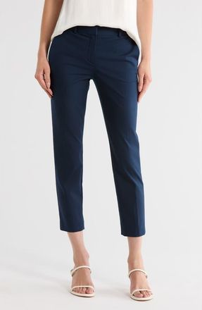 Theory Testra Wool Blend Pants in Navy at Nordstrom Rack, Size 0