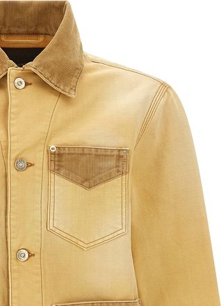 Wales Bonner Cotton blue Mens Jacket