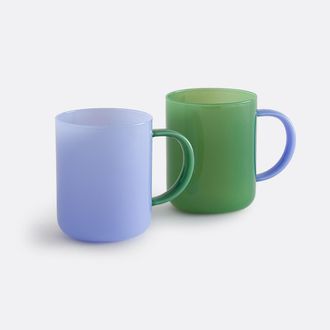 La Redoute Interieurs Set van 2 mokken van borosilicaatglas, MICHA