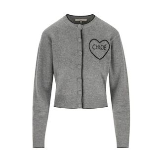 Chlo&eacute; Donna, Maglie, Grigio, L, new