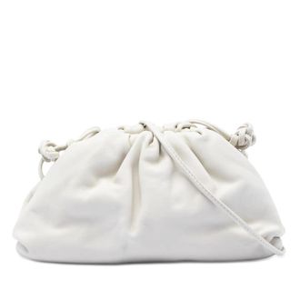 Bottega Veneta Pre-owned Bottega Veneta Lambskin The Mini Pouch Crossbody Ladies XRXBTVXLVTDTRKQR