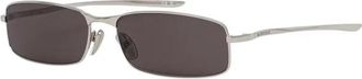 Balenciaga Zonnebrillen - Heren - Zonnebrillen - Grijs - 62 MM - Accessoires