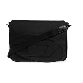 Diesel Shoulder Bags, male, Black, Size: ONE SIZE 2.0 1DR Messenger
