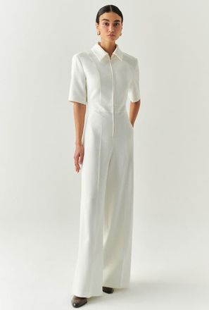 Exquise Valery Jumpsuit in White at Nordstrom, Size Xx-Large