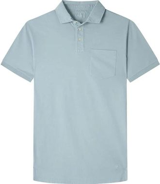 Hackett Tops, Heren, Blauw, 2Xl, GMT Dye Pocket Polo