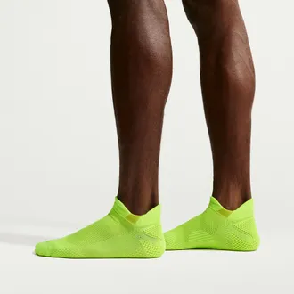 Nike Unisex Running Lightweight No-Show Socks (1 Pair) in Yellow | HV6931-702