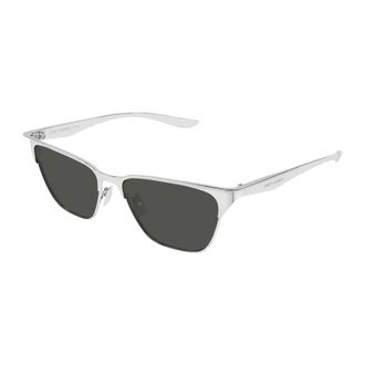 Saint Laurent SL 920 Zonnebril - Dames - Accessoires - Grijs - Maat: 55 MM Nylon