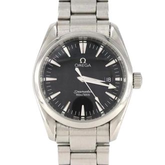 Omega Pre-owned Vintage Polshorloge 2518.50 - Heren - Pre-owned - Zwart - Maat: ONE Size