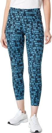Mountain Hardwear Womens Mountain Hardwear Mountain Stretch Tight Blue Geometric Skinny Leg JZZ92