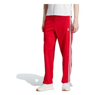 adidas Heren, Broeken, Rood, Maat: XS Synthetisch