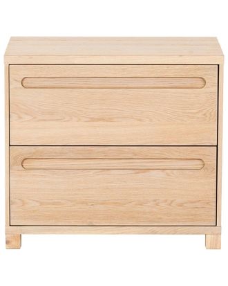 Safavieh Couture Tobiette 2 Drawer Wood Nightstand
