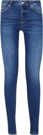 Liu Jo Goddelijke High-Waisted Skinny Jeans - Dames - Skinny Jeans - Blauw - W27 - Denim - Jeans
