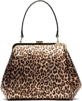 Frances Valentine Katherine Metallic Leather Frame Bag in Multi at Nordstrom