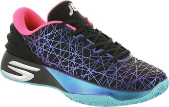 Skechers Performance SKX JE 1 Mens Basketball, Black-pink, 10.5 UK