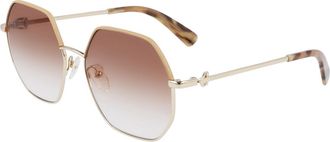 Longchamp LO140SL 731 Womens Sunglasses Brown Size 58