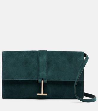 Tom Ford Kara Mini suede crossbody bag