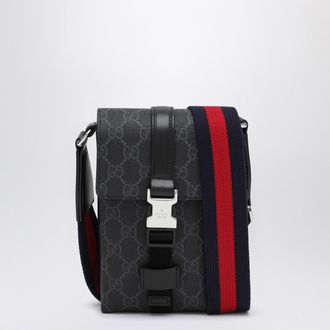 Gucci Mini shoulder bag in black GG Supreme fabric