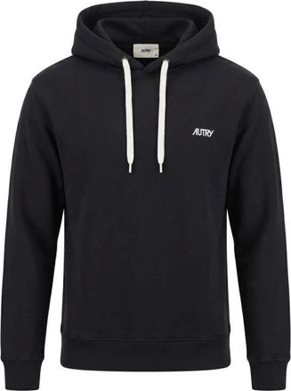 Autry Hoodies & sweatvesten, Heren, Zwart, M, Katoen, Hopm 002K Hoodie