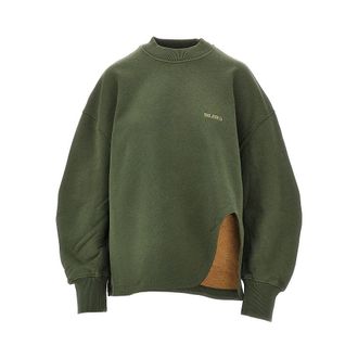 The Attico Oversized sweatshirt with moulded hem Woman 38