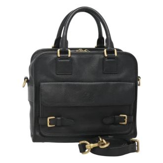 Loewe Tweedehands leren handtassen - Dames - Vintage Shopper - Zwart - ONE Size - Vintage