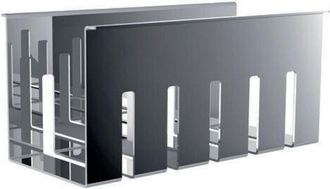 Emco Emco - Cesta De Liaison Rectangular Para Barandilla, Alta, Cromada