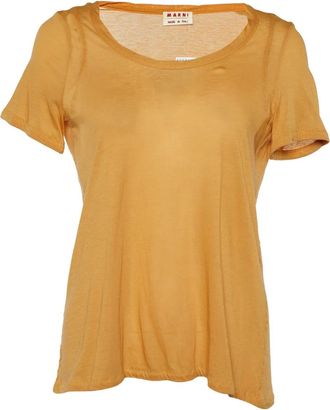 Marni cotton T-shirt - Yellow