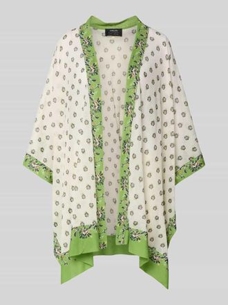 Marc Cain Cardigan mit offener Front und Kimono&auml;rmeln in Gruen, Gr&ouml;&szlig;e 34