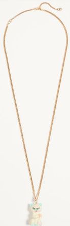 Valentino Garavani Collana Valentino Garavani Le Chat De La Maison In Nylon E Metallo Uomo ORO UNI