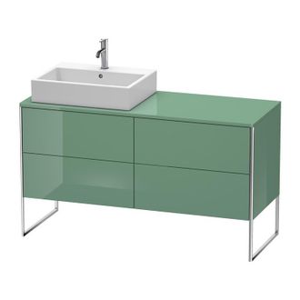 Duravit Mueble De Pared Duravit Xsquare 140,0 X 54,8 Cm, 4 Cajones, Color (frente/cuerpo): Jade Laca Alto Brillo - Xs4923l0303