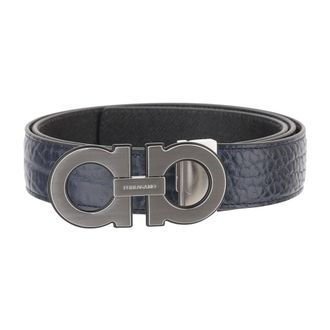 Ferragamo Hombre, Accesorios, Azul, Talla: 95 CM