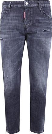 Dsquared2 Slim Twst Jeans - Heren - Slim Fit Jeans - Blauw - XL - Katoen - Jeans
