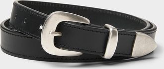 Le 31 Mens Minimalist narrow belt