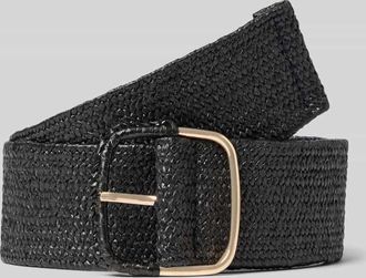 Soyaconcept Bandg&uuml;rtel in Flecht-Optik Modell FAUZIA in Black, Gr&ouml;&szlig;e L/XL