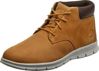 Timberland Mens Graydon Leather Chukka Boots, Wheat Nubuck, 10 UK