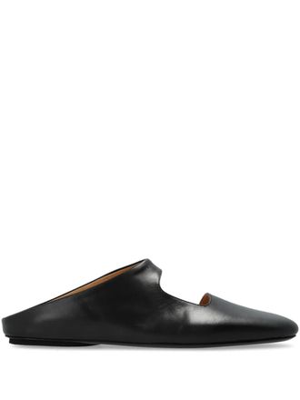 Mars&egrave;ll Distesa cut-out mules - Black