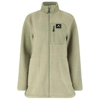 Whistler Felis Long Teddy Jacket Fleecejacke f&uuml;r Damen | oliv/beige