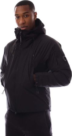 C.P. Company Mens Pro-Tek Hooded Padded Jacket in Black - Size Large