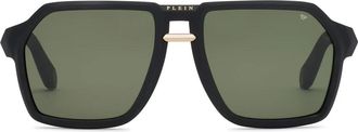 Philipp Plein Plein Contemporary Zonnebril - Heren - Zonnebrillen - Zwart - ONE Size - Accessoires