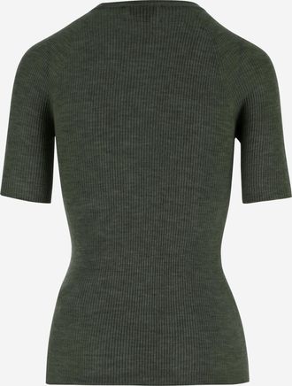 SA SU PHI Womens T-Shirt Cashmere Blend Green T-Shirts & Jerseys
