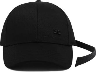 Elisabetta Franchi Cappello con logo - Nero
