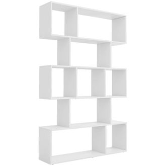 Vicco Separador De Ambientes Aramis, Blanco, 106 X 161.5 Cm 9 Compartimentos