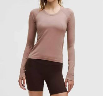 lululemon Swiftly Tech Long Sleeve 2.0 Top In Twilight Rose
