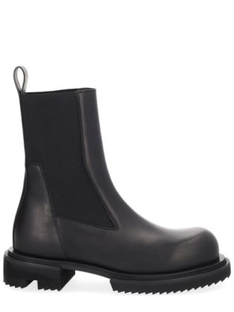 Rick Owens Black Beatle Gabe Boots