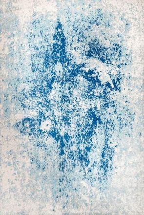 Jonathan Y Designs Dune Modern Abstract Area Rug in Cream/blue at Nordstrom, Size 3Ft 0In X 5Ft 0In